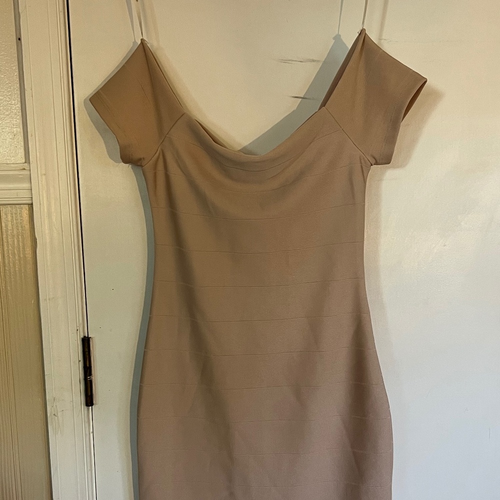 Brand new off shoulder mini dress